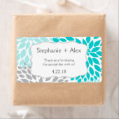 ターコイズ&グレームウォーターカスタマイズボトル! ラベル (インサイチュ)