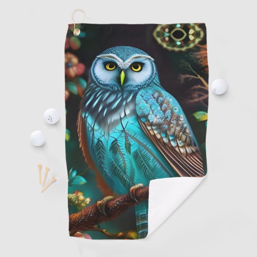 ターコイズ ゴルフタオル (インサイチュ)