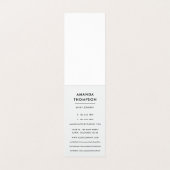 ターコイズ＆ゴールドアゲートの名刺 名刺 (内部フラット)