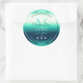 ターコイズ シャイニー ラベル ダイヤモンドとモノグラム (バッグ)