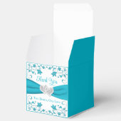 ターコイズ、シルバーラブハート結婚ズ フェイバーボックス (オープン)