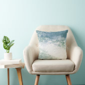 ターコイズ&シーフオム抽象芸術デコールピロー クッション (椅子)