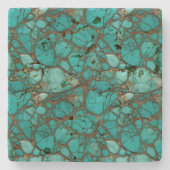 ターコイズ ストーンコースター (正面)