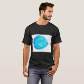 ターコイズ トラディショナル ディスカス Tシャツ (正面フル)