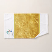 ターコイズ バスタオルセット (ハンドタオル)