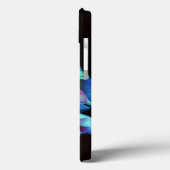 ターコイズ パステル レインボー ローズ iPad カバー (裏面 / 左)