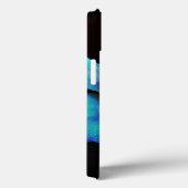 ターコイズ パステル レインボー ローズ iPad カバー (裏面 / 右)