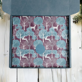 ターコイズ&パープルディアビレッジホリデイ 薄葉紙