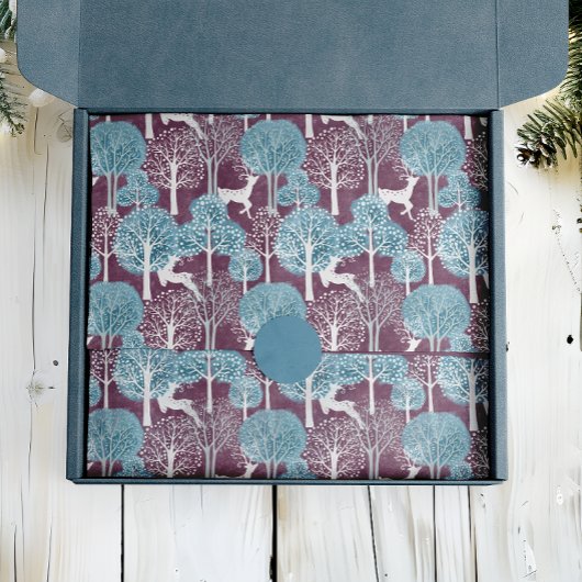 ターコイズ&パープルディアビレッジホリデイ 薄葉紙