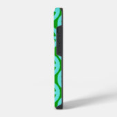 ターコイズ・ピースサイン iPhoneケース (左側面)