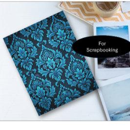 ターコイズ フラワー ブロケード ペーパー シート