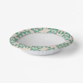 ターコイズ ペーパーボウル