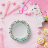 ターコイズ ペーパーボウル (パーティー)