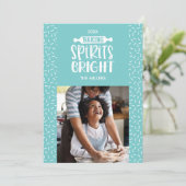 ターコイズ |ホリデーベーキングスピリッツ明るい写真 シーズンカード (スタンド正面)