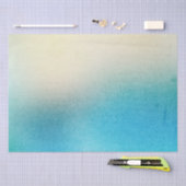 ターコイズ ホワイト アクア ブルー スターフィッシュ ビーチ ウェディング 薄葉紙 (クラフト)