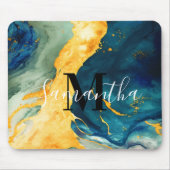 ターコイズ マウスパッド (正面)