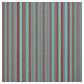 ターコイズ&マルーン模様 ファブリック (見本)