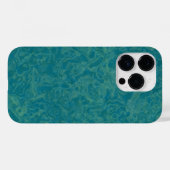 ターコイズ マーブル Case-Mate iPhoneケース (裏面 (横))
