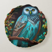 ターコイズ ラウンドクッション (裏面)