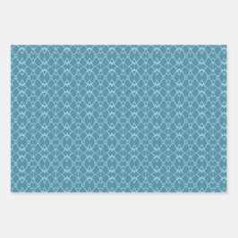 ターコイズ ラッピングペーパーシート