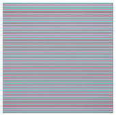 ターコイズ・紅梅の模様入り ファブリック (見本)