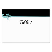 ターコイズ（紋章の）フラ・ダ・リ テーブルナンバー (正面)