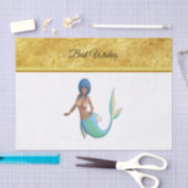 ターコイズ 薄葉紙 (クラフト)