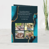 ターコイズ・金ゴールドサービス注文の折り畳みプログラム プログラム (裏面)