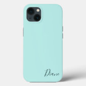 ターコイズ Case-Mate iPhoneケース (裏面)