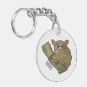 ターシエール漫画イラストレーション キーホルダー (正面左)