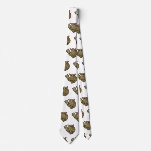 ターシエール漫画イラストレーション ネクタイ (正面)