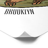 ターシエール漫画イラストレーション ポスター (角)