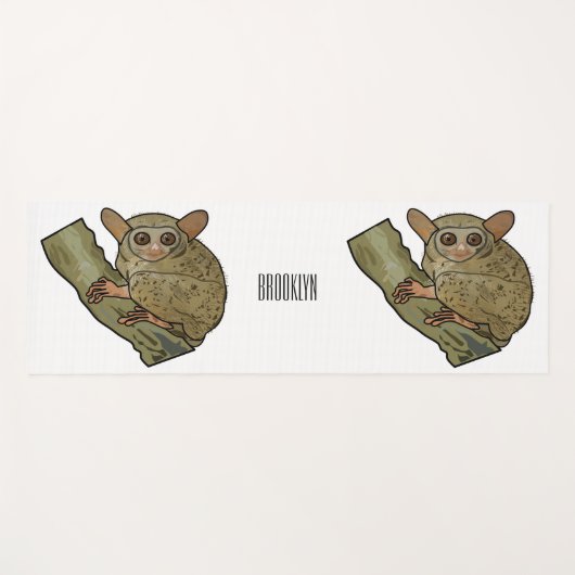 ターシエール漫画イラストレーション ヨガマット (正面(横))