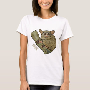 ターシエール漫画イラストレーション Tシャツ