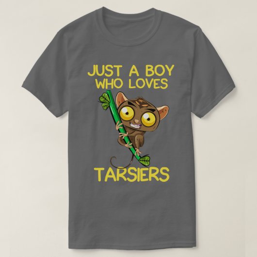 ターシャを愛する少年 Tシャツ (デザイン正面)