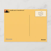 タージマジャル ポストカード (裏面)