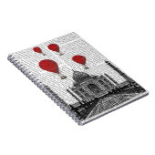 タージマハルとレッドホットエアバルーン ノートブック (右側)