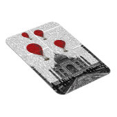 タージマハルとレッドホットエアバルーン マグネット (右側)