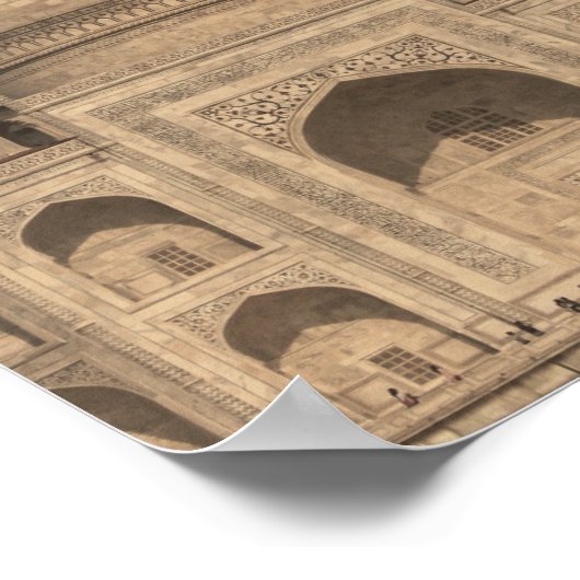 タージマハルのポスター ポスター (角)