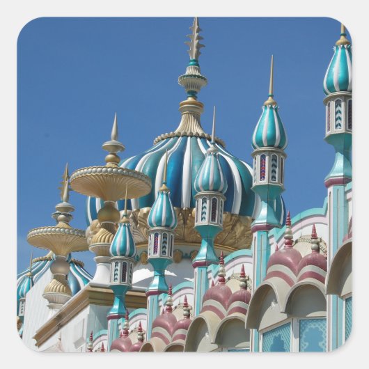 タージマハルアトランティックシティ建物ファサード スクエアシール (正面)