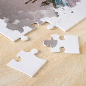 タージマハルインディアウォーターカラーアート ジグソーパズル (側面)