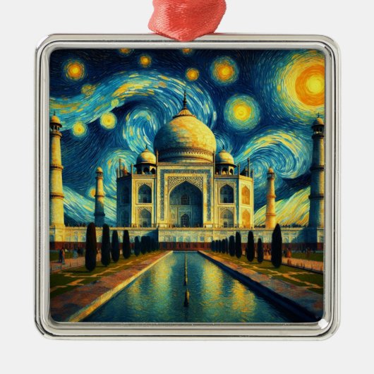 タージマハルインディアスターリーナイト メタルオーナメント (正面)
