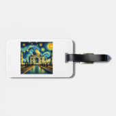 タージマハルインディアスターリーナイト ラゲッジタグ (裏面横)