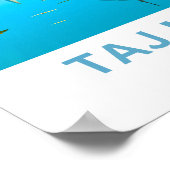 タージマハルインディアトラベルプリント ポスター (角)