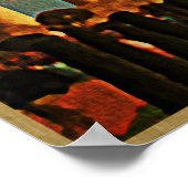 タージマハルインドヴィンテージ ポスター (角)