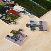 タージマハルインド風光明媚なヒストリカルジグソーパズル ジグソーパズル (側面)