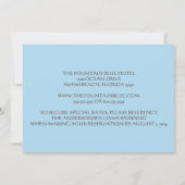 タージマハルオリエンタルボヘミアンスタイル 招待状 (裏面)