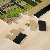 タージマハルヴィンテージ旅行インド ジグソーパズル (側面)