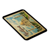 タージマハルヴィンテージ旅行インド マグネット (右側)