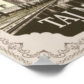 タージマハルヴィンテージ ポスター (角)